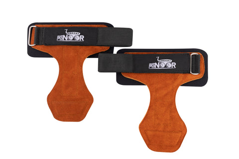 AKS Noor Weight Lifting Hand Grip Wrist Strap for Maximum Grip Support - Lifting Deadlift Strap & Weight Lifting Grips for Working Out Pull Up Deadlifting (pair)